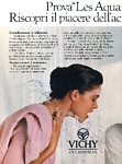 VICHY Aqua-Tendre 1 - ital. Cosmopolitan Bellezza Prim.-Est. 1987