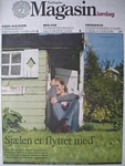 cover sitting outside - danish 14.10.06 Berlingkse Tidende by Martin Dam Kristensen