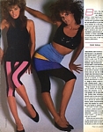 "4 MODELOS..." 1b - chile Bazaar 7-1986 by Scavullo