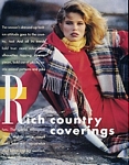 "Rich country coverings" 1a - U.S. BAZAAR 10-83 by Renato Grignaschi