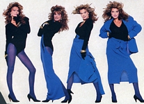 "DASH & WRAP" 1 - U.K. The Sunday Times Fashion Special 28.09.86 by Stevie Hughes