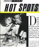 "HOT SPOTS" b/w -german VOGUE 01-1984 by Albert Watson
