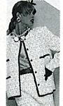 "The Punch of Spring" 3a b/w - U.S. VOGUE Patterns 1-2/86 by David Hartman