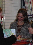 30. Nov. 2003 at danish book-store Gad in Brabrand, Karlas Kabale promo-tour 4