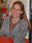 30. Nov. 2003 at danish book-store Gad in Brabrand, Karlas Kabale promo-tour 17
