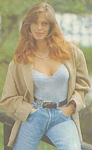 danish Elba Bladet Aug. 1990 - U.K. Hello serie sitting grey shirt