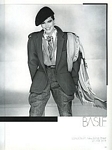 BASILE 1 b/w - U.K. VOGUE 9-1984