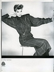 BASILE 2 b/w - U.K. VOGUE 9-1984