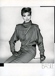 BASILE 3 b/w - U.K. VOGUE 9-1984