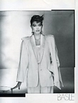 BASILE 5 b/w - german VOGUE 9-1984
