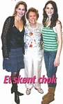 danish BILLED BLADET 18. Nov. 2004 - with Eileen Ford and winner Eva Helene Skovvig at 2004 danish Supermodel of the World finale
