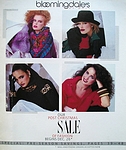 bloomingdale´s cover x-mas sale 1983