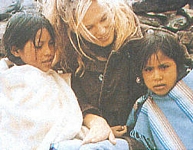 danish - 1997 in Bolivia with Joaqina and another child