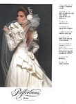 Reflections 5 bridal couture - U.S. Modern Bride 8-9 1987