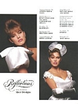 Reflections 7 bridal couture - U.S. Modern Bride 8-9 1987
