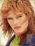 "HOROSCOPO DA BELEZA" - brazil Capricho 5-1985 = U.S. Mademoiselle 1-1985 "horoscope" serie