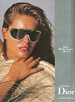 Christian Dior 9 glasses - german VOGUE 10-1988