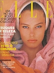 brazil ELLE 08-88 cover by Gilles Bensimon