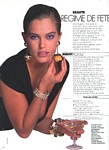 french ELLE 14. Dec. 1987 REGIME DE FETE