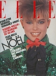 french ELLE 27. Dec. 1982 cover by Marc Hispard
