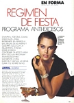 spanish ELLE Dec. 1988 REGIMEN DE FIESTA