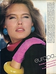 "Color! Mensaje de Paris" 3 - colombia Bazaar 9-1984  by Jacques Malignon