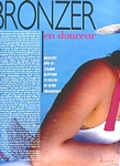 "BRONZER" 1 - french Bazaar 05-06/83 by Patrick Demarchelier