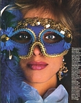 "IMPERIAL COURT DRESSING" 1b - U.S. Harpers Bazaar August 1985 by Francesco Scavullo