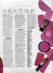 "LA BEAUTE-BLUFF" 2b - french ELLE 07.12.87 by Hiromasa