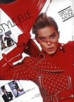 "STYLE ELLE COULEURS: TOTAL LOOK! SUR TOUTE" - french ELLE 14.09.87 by Bill King