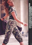 "Le Camouflage" 5 - french ELLE 25.06.84 by Eddy Kholi