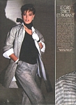 "LE GRIS" 5 - french ELLE 25. April 1983 by Marc Hispard