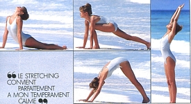 "LA BELLE AMERICAINE" 4 zoomed - french ELLE 25. July 1985 by Gilles Bensimon