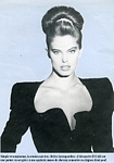 b/w Zouari black dress - french les nouvelles esthetiques 11-88 by Jean-Daniel Lorieux