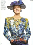 french L´OFFICIEL 03-88 La femme fleur YSL