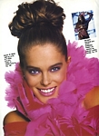 "BELLAS DE NOCHE" - span. ELLE Dec. 1988 serie french ELLE 07.12.87 "LA BEAUTE BLUFF" by Hiromasa