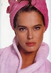 unknown pink towel - span. ELLE 05-91 serie french ELLE 07.12.87 "LA BEAUTE BLUFF" by Hiromasa