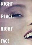 "RIGHT PLACE, RIGHT FACE" 1 - U.S. Mademoiselle 10-1984 by Michel Comte