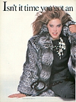 Oscar de la Renta fur 1 - U.S. VOGUE 10-1983