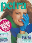 german petra Jan. 1986 cover by Patrick Demarchelier