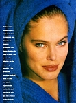 "FACIAL" blue towel - VANIDADES 23.06.92 by Thierry Rouchon