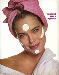 "RETIN A" - chile VANIDADES 26.04.88 serie french ELLE 07.12.87 "LA BEAUTE BLUFF" by Hiromasa