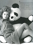 "DU MATIN..." 18 - french VOGUE 02-1983 no. 633 by Bert Stern