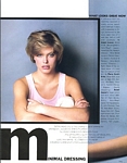 U.S. VOGUE Jan. 1984 Minimal Dressing 1