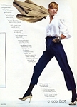 U.S. VOGUE Dec. 1984 a racier beat 5