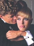 U.S. VOGUE Feb. 1985 all-out evening 4 by Denis Piel
