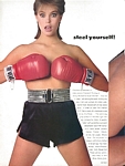 U.S. VOGUE 3-1983 "STEEL yourself" 3 by Bert Stern