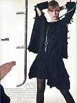 U.S. VOGUE 3-1983 "STEEL yourself" 6 by Bert Stern