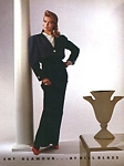 U.S. VOGUE Sep. 1985 "A DIFFERENT KIND OF GLAMOUR" 4 by Horst