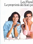 VICHY 22a Les Florales w/ Rosemary Mc Grotha - ital. MODA 5-1987